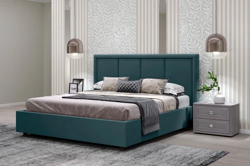 Кровать-8М с подъёмным основанием 1600 ментол