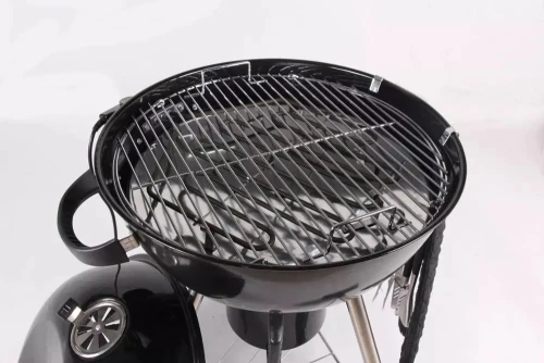 Угольный гриль барбекю Grill BBQ на колесиках с термометром