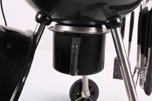 Угольный гриль барбекю Grill BBQ на колесиках с термометром