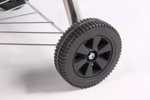 Угольный гриль барбекю Grill BBQ на колесиках с термометром