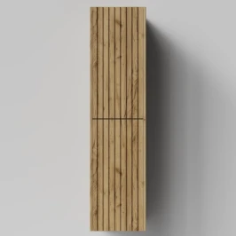 Пенал Тач 35 подвесной, Дуб Тортуга ПВХ 2357-43, левый, бельевая корзина