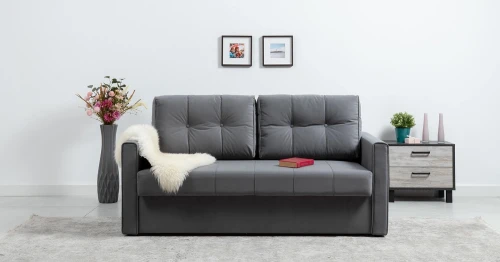 Диван кровать Лео, Серый