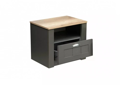 Тумба прикроватная Прованс (Олмеко) 37.16 серый