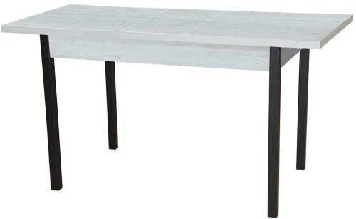 Колорадо стол обеденный раздвижной / бетон белый/черный