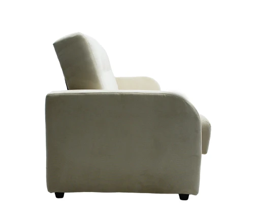 Диван-книжка ЛОНДОН бежевый 140 ЛЮКС, пружинный блок Боннель