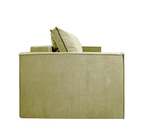 Диван еврокнижка Лофт Люкс велюр бежевый