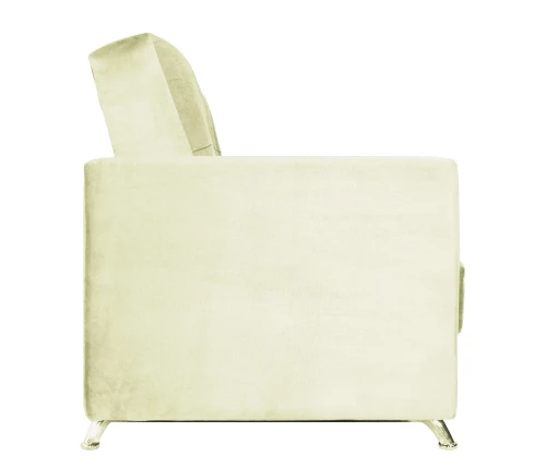 Диван Престиж Люкс 120 велюр  бежевый