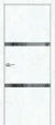 Межкомнатная дверь экошпон mr.wood Браво-2.55 Snow Art Mirox Grey
