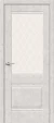 Межкомнатная дверь экошпон Прима-3 Look Art White Сrystal