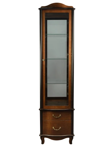 Шкаф-витрина Джульетта орех