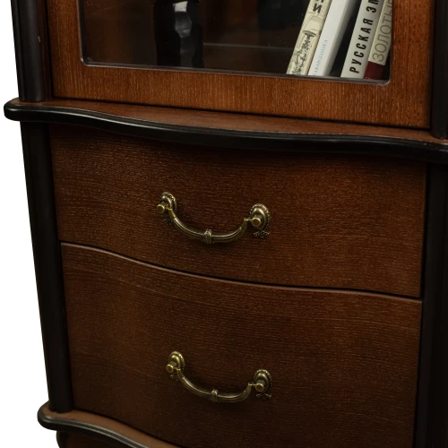 Шкаф-витрина Джульетта орех