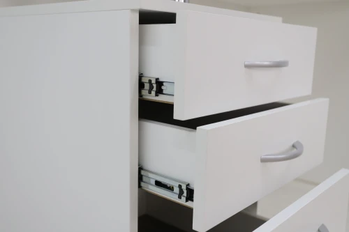 Стол компьютерный МАКСИМ-1, Белый Шёлк