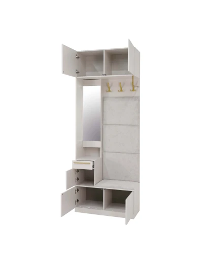 Прихожая Николь-1 Сатиновое золото