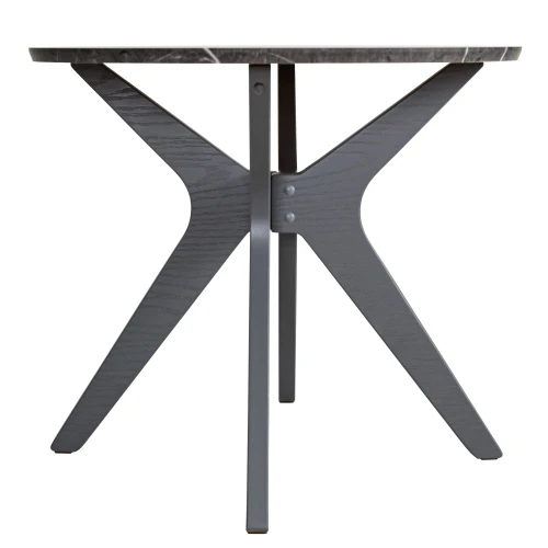 Стол журнальный Сабин 1 торос графит софт/серый графит