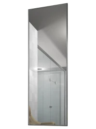 Зеркало настенное в раме Сельетта-5, глянец серебро 150 см х 50 см