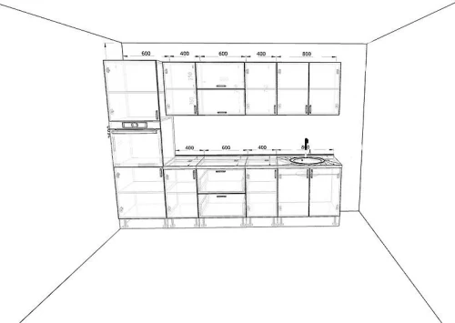 Кухня Европа Комплектация 8