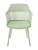 DC273 Стул пластиковый, ЗЕЛЕНЫЙ#8065 c подушкой