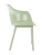 DC273 Стул пластиковый, ЗЕЛЕНЫЙ#8065 c подушкой