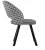 Стул DikLine 274 поворотный SB5/A3 серый, ножки черные