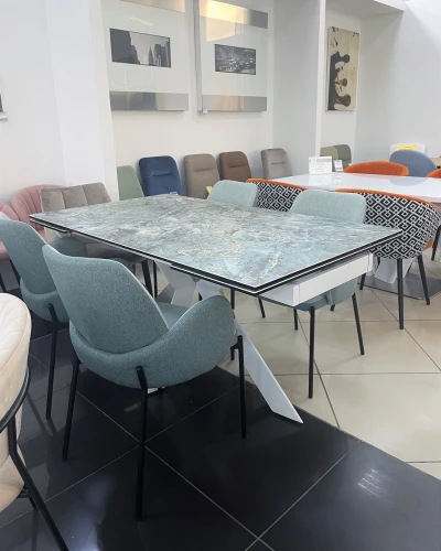 Стул NIKKI VF113 светлая мята / VF115 серо-зеленый М-City