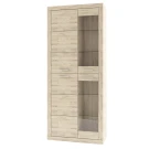 Шкаф-витрина 2V2D OSKAR , цвет дуб Санремо