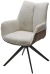 Стул PONTUS 360 град. поворот. KN01-05 Бежевый/ BZ1046-21 Коричневый/ Черный, ®DISAUR