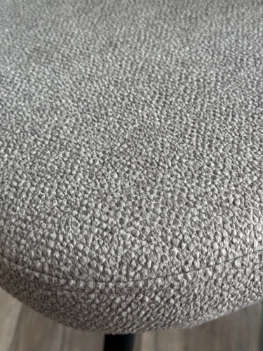 Стул ALTAIR 360 град. поворот. NS10 серый, букле / черный каркас, М-City