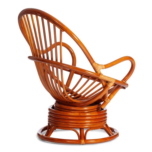 Кресло вращающееся "FLORES" 5005 /без подушки/ Cognac (коньяк)