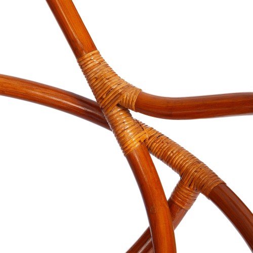 Кресло вращающееся "FLORES" 5005 /без подушки/ Cognac (коньяк)