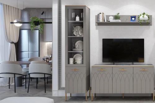 Витрина 450 левая Капри 2