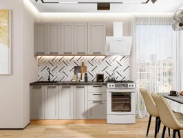 Кухонный гарнитур Нео-01 Clay Silk Дуб Вотан