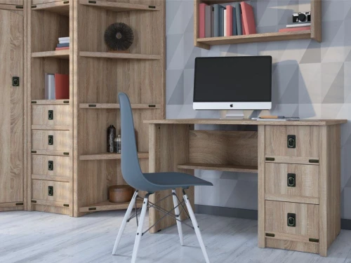 Стол «Валенсия» 1д3ящ, Дуб сонома