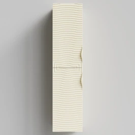 Пенал Эйфория 35 F5, пример RAL 1015 Светлая слоновая кость, матовая, подвесной, левый