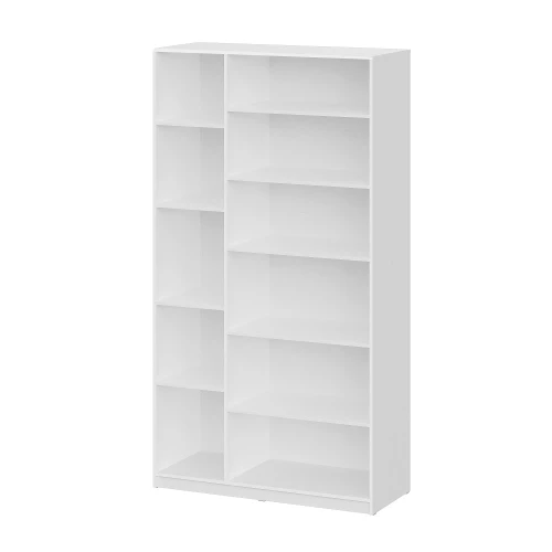 Шкаф распашной с наполнением (9 полок) ШК 5 (1200), Белый