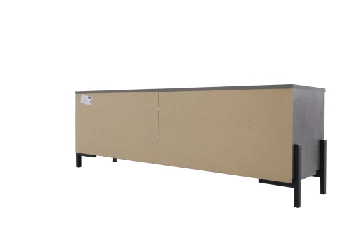 Тумба ТВ НЕКСТ - 1 Камень темный, Черный