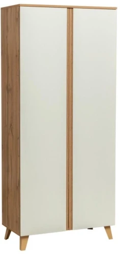 Шкаф для белья Авалон 53.03 Дуб вотан/Белый