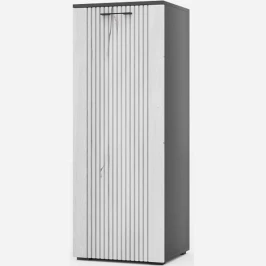 Тумба «Монреаль» 1Д КМК 0986.3, антрацит/дуб канадский арктик