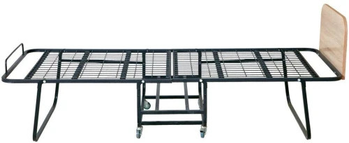 Кровать одинарная раскладная Сириус 42.21-01 дуб сонома/черный