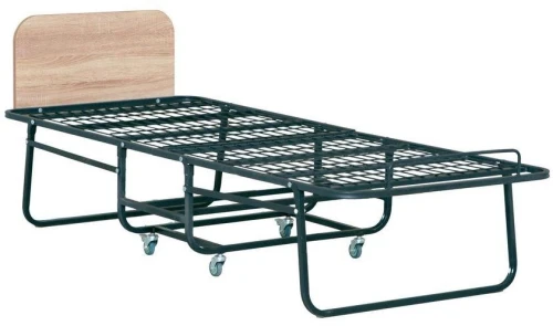 Кровать одинарная раскладная Сириус 42.21-01 дуб сонома/черный