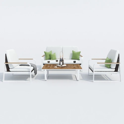 Лаунж зона ARTI белая