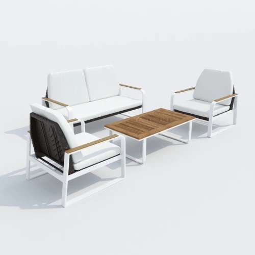 Лаунж зона ARTI белая