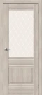 Межкомнатная дверь экошпон Прима-3 Cappuccino Melinga White Сrystal Межкомнатная дверь экошпон Прима-3 Cappuccino Melinga White Сrystal
