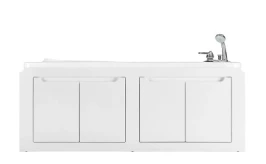 Экран Флорена 1700, 4 распашные двери, белый