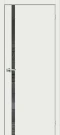 Межкомнатная дверь эмалит mr.wood Браво-1.55.П White Matt Mirox Grey