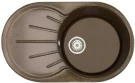 Мойка врезная Vivat 734619 1Ч1К Шоколадный