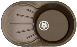 Мойка врезная Vivat 734619 1Ч1К Шоколадный