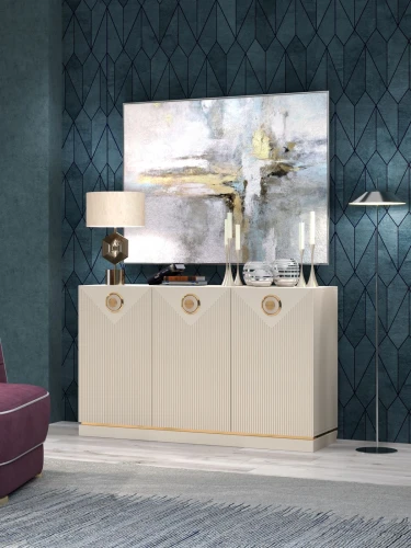 Комод Капри 135, бежевый