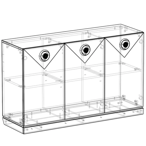 Комод Капри 135, бежевый