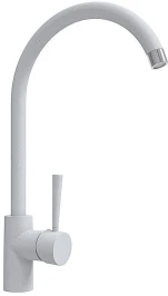 Смеситель для кухни 320/180 1Р МатБелый