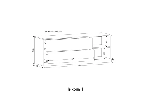 Шкаф 2-ств. Николь-2, Кашемир, Сатиновое золото